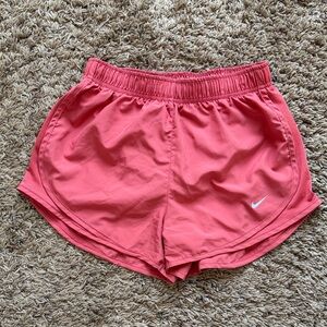 Nike Women's Coral Athletic Shorts
